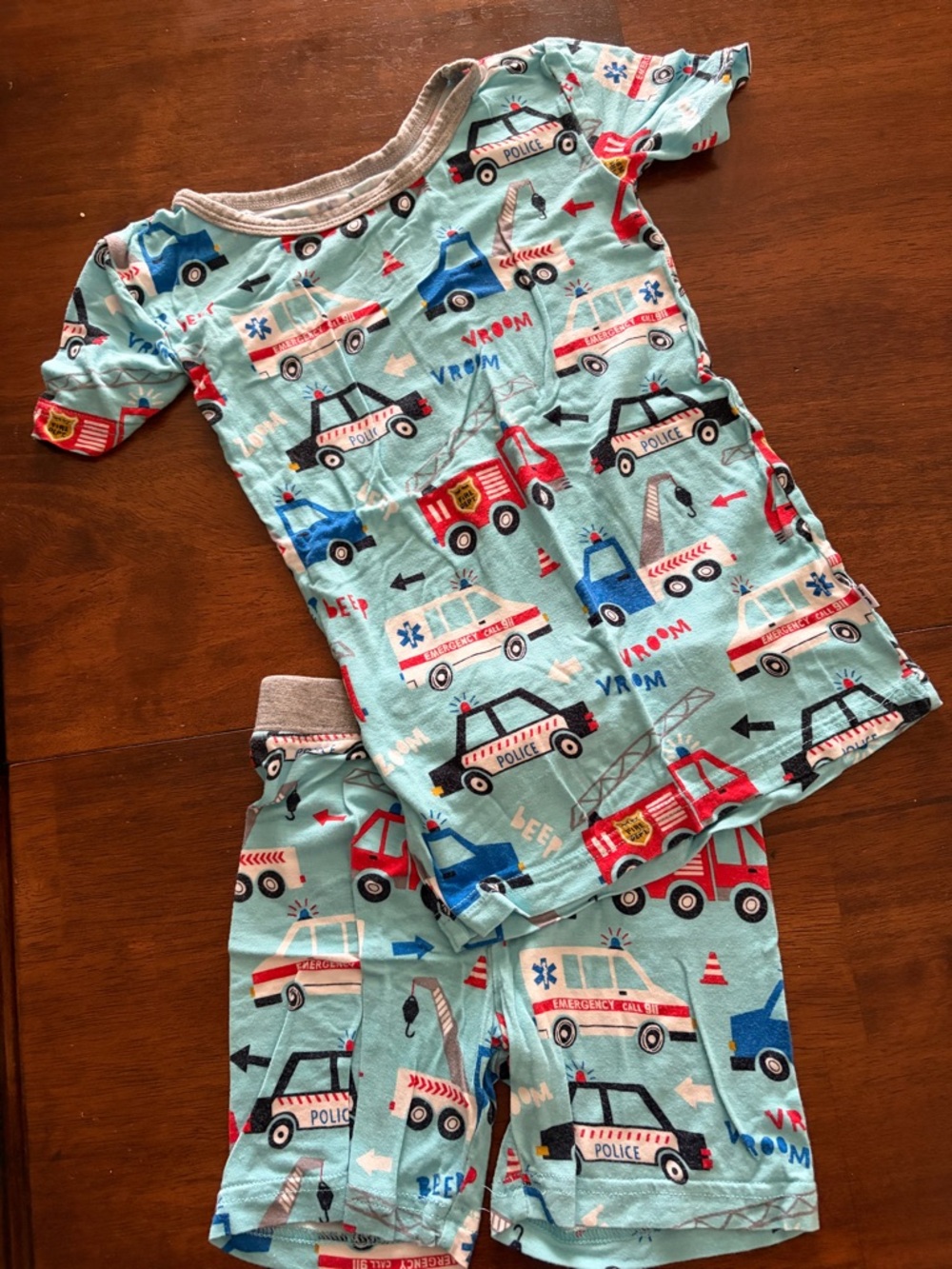 Little Sleepies Emergency Vehicle Pajama Set